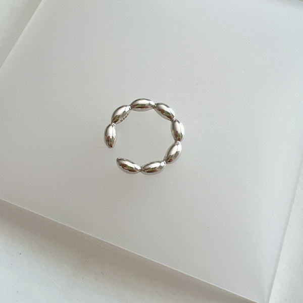 Silver Beads Ring